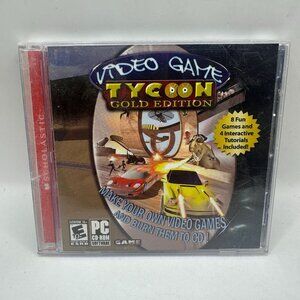 Video Game Tycoon Gold Edition PC CD-ROM Game Scholastic 2009